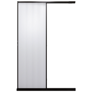 免打孔隐形浴帘磁吸洗澡淋浴隔断卫生间浴屏防水布防霉折叠浴室帘