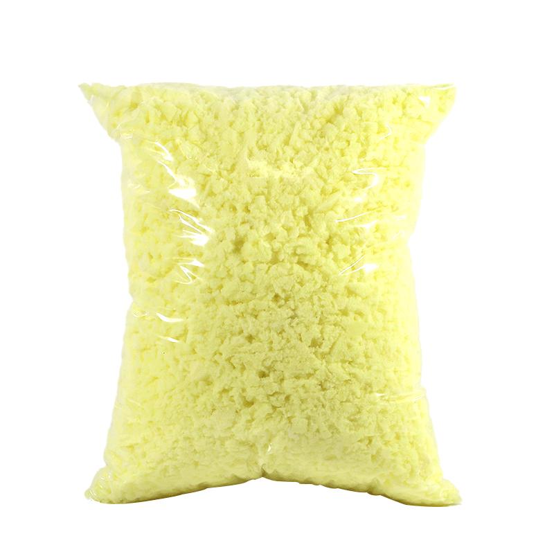 高回弹碎海绵颗粒填充物懒人沙发豆袋玩偶枕头芯抱枕靠垫芯填充棉