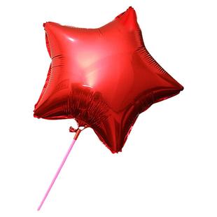 新款加厚加硬气球管子托杆气球杆子支柱铝膜气球配件塑料气球拖