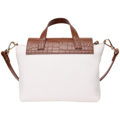 FIBRENO 迷你饺子包 焦糖色 18 x 13 x 6.5 cm