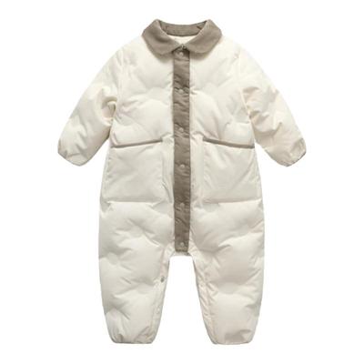 迷你巴拉婴幼儿羽绒服连体衣
