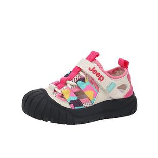 jeep宝宝凉鞋女宝2025新款夏季男宝夏日透气款儿童幼儿园鞋子夏天