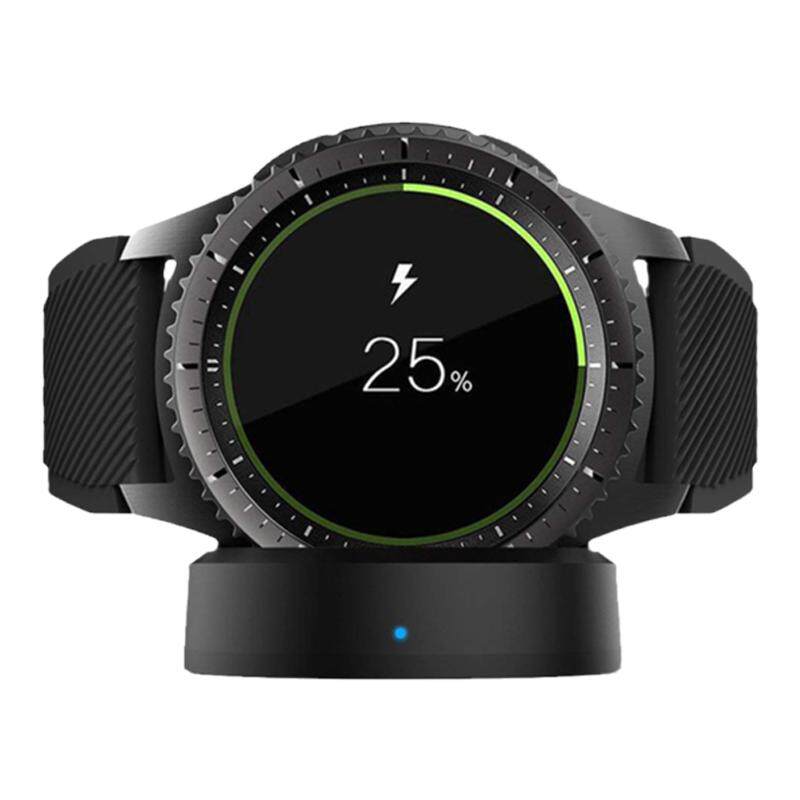 适用三星GearS2/S3智能手表Sport s4充电器Galaxy watch8classic磁吸式ultra底座快充不伤机无线充电头