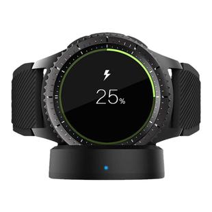 适用三星GearS2/S3智能手表Sport s4充电器Galaxy watch8classic磁吸式ultra底座快充不伤机无线充电头