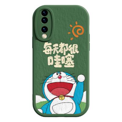 适用华为nova16手机壳mate80新款mate40叮当猫Pura90液态荣耀80pro70硅胶p50pro潮可爱8se9软x50i男40女30套