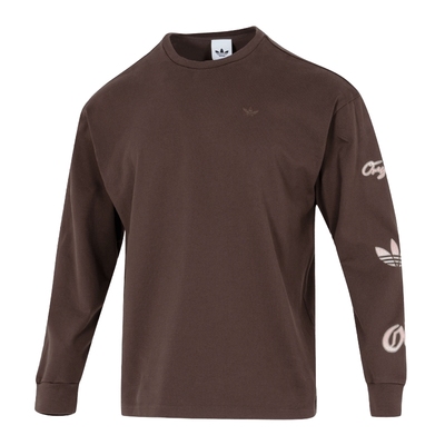 阿迪达斯三叶草男款休闲宽松长袖