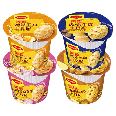MAGGI/美极饱腹速食土豆泥12盒
