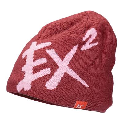 EX2伊海诗帽子男女冬天保暖针织帽加厚防寒套头帽毛线帽防风帽子