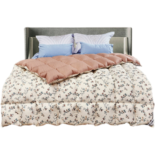 旧羽绒服翻新加工羽绒被改做被子全棉被套被壳定做被芯冬被鹅绒被