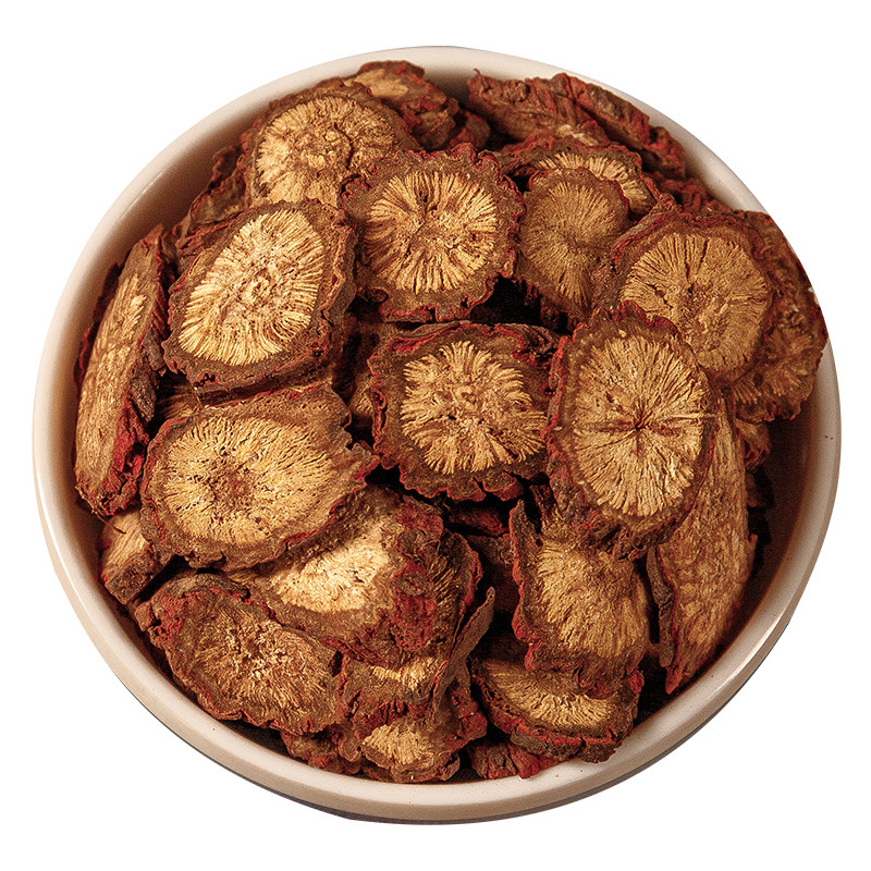 【老根生片】正宗大别山多年生野生紫丹参500g丹参山楂中药材泡茶