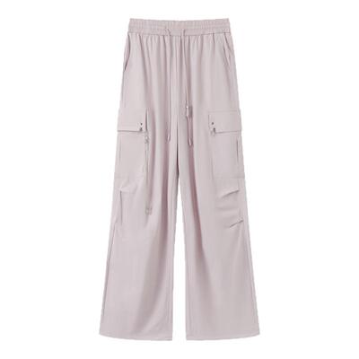 快鱼女士百搭潮流美式工装裤