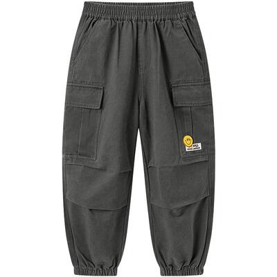 MINIPEACE太平鸟童装男童工装裤春季新款儿童休闲长裤潮酷裤子