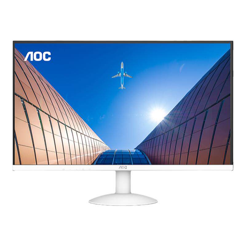 AOC24寸白色27寸家用办公显示器