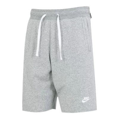 Nike耐克短裤男夏新款休闲宽松灰色针织运动五分裤DX0767-063