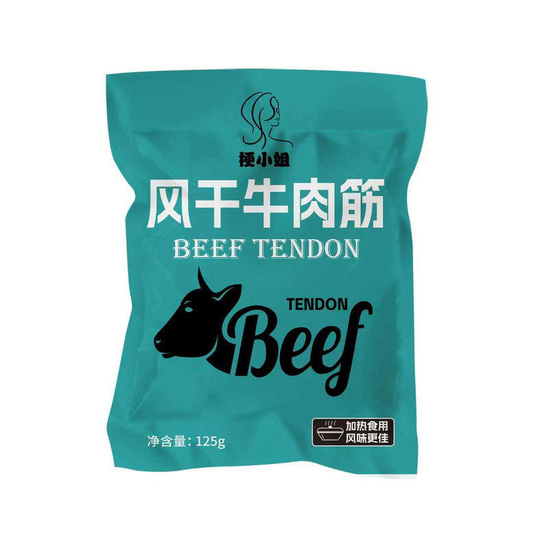 梗小姐内蒙卤风干牛筋即食下酒