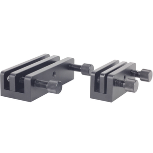 方形元器件夹持器可调干板架光学实验平口钳式固定架光学白屏幕架