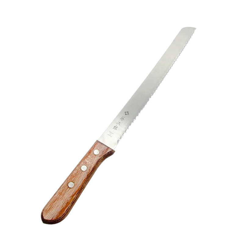 日本进口藤次郎面包刀锋利不掉渣