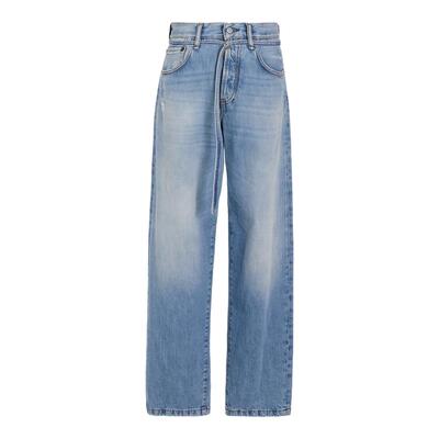 ACNE STUDIOS 春夏新款女士水洗直筒牛仔裤银泰百货精品 301574