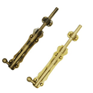 中式复古纯铜大门插销门栓门锁门扣古建别墅仿古实木门加长天地插