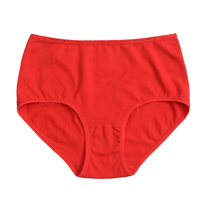 晖路全棉高弹女士本命年大红内裤