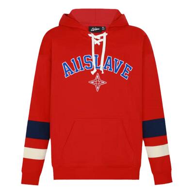 A11SLAVE拼接连帽卫衣秋季情侣