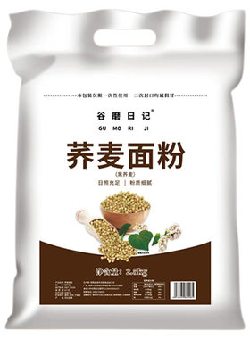 纯荞麦粉家庭装低脂荞麦