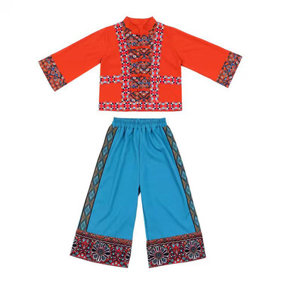 三月三男童春秋少数民族表演服