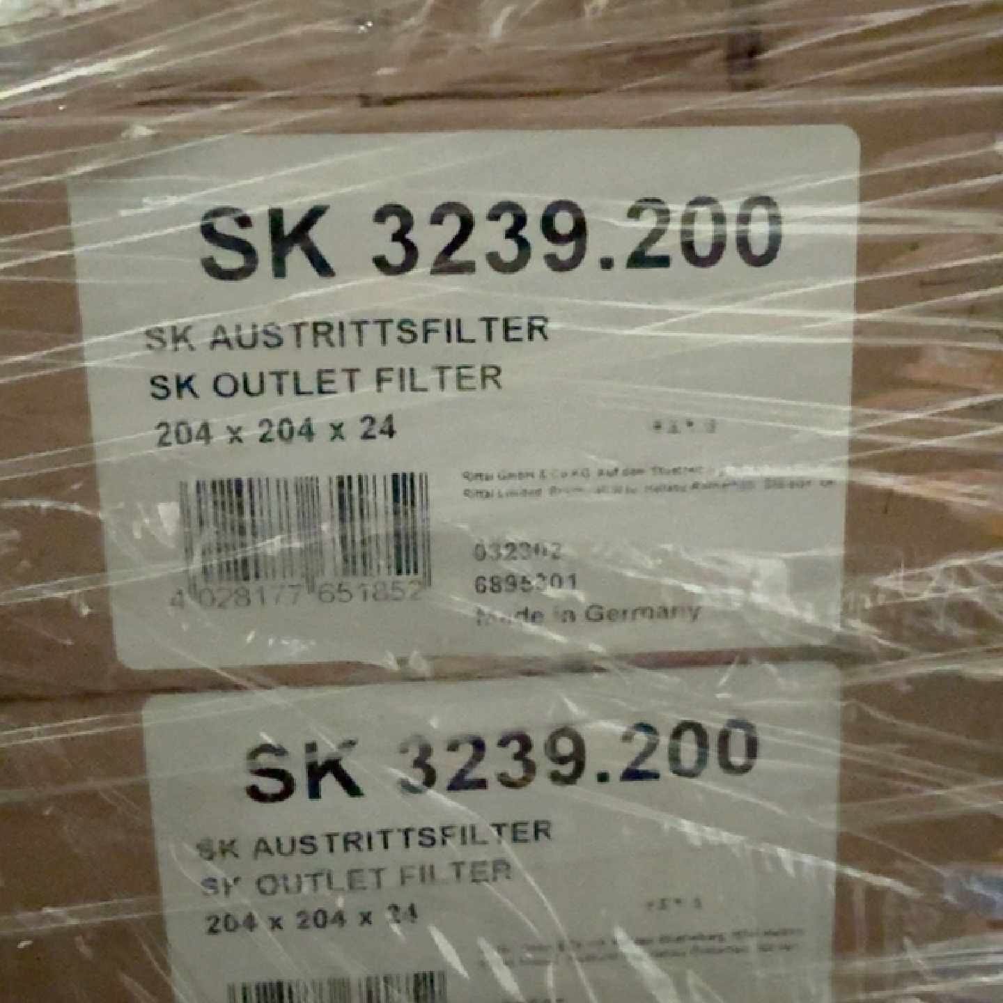 议价威图风扇过滤SK 3239.200全新盒装6台议价