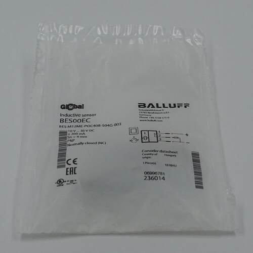 议价全新原装BES00EC巴鲁夫接近感测器BES M12ME-POC40B-S04G-003