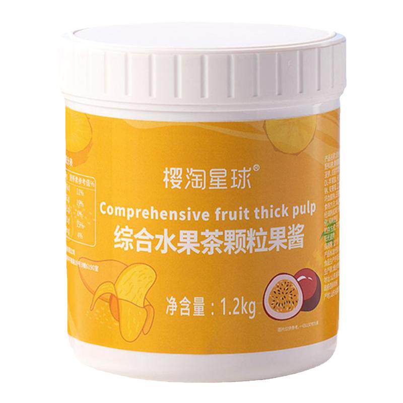 樱淘星球综合水果茶颗粒酱1.2kg