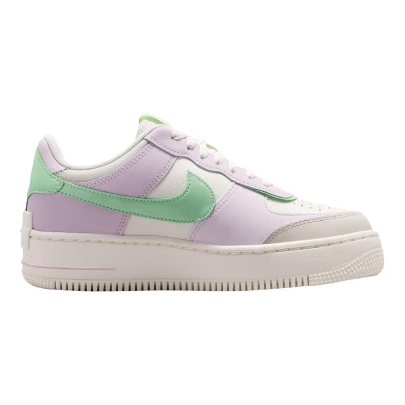 NIKE耐克女子AF1低帮厚底百搭时尚潮流运动休闲鞋DZ1847-116