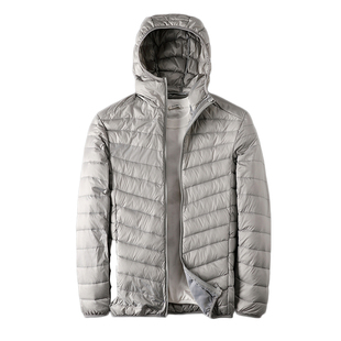 秋冬季轻薄羽绒服12岁大童13男孩14帅气16初中学生青少年潮流外套