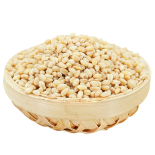 新货小麦仁米500g农家自产五谷杂粮脱皮去皮麦仁煮粥饭小麦胚芽米
