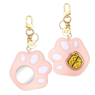 金至尊招财猫金章手机黄金贴片猫咪钥匙扣包挂新年礼物送闺蜜女友