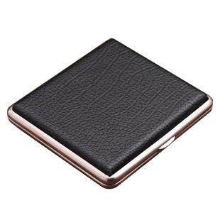 酷宝皮烟盒20支装便携粗支男创意时尚金属自卷铁香烟管烟夹盒防压