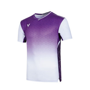 威克多VICTOR胜利55002羽毛球服大赛短袖男女透气速干李梓嘉55003