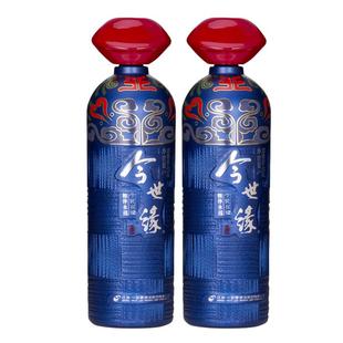 今世缘鸿运当头幽雅醇厚型白酒42度1000ml*2瓶大毫升送礼纯粮食酒