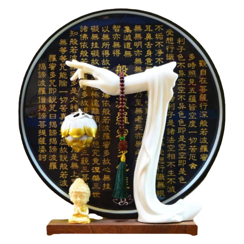 寓意好的中式禅意香薰炉摆件
