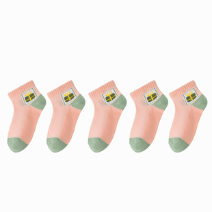 纯棉儿童袜子夏季薄款网眼女童短袜透气防臭男童薄袜棉春夏款A类