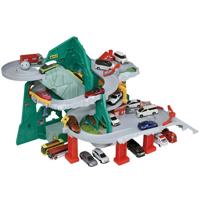 探险盘旋山道合金玩具套转