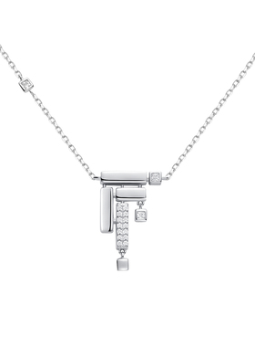 ILGIRO聚2025款纯银方块项链