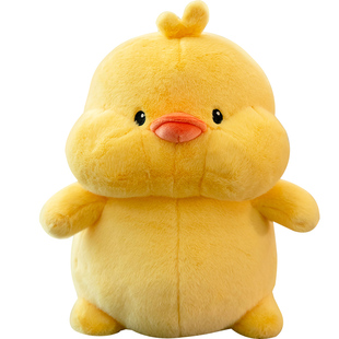 可爱墩墩小鸭子公仔黄鸭玩偶睡觉抱陪睡娃娃毛绒玩具女孩生日礼物
