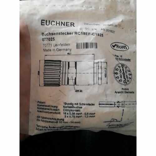 议价EUCHNER安士能RC18EF 074616原装电缆接头073290现货