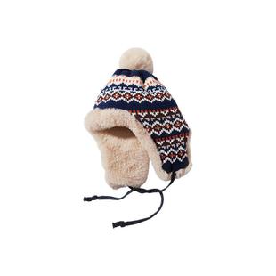 【杨同学】毛线团毛线帽子女秋冬季新款加绒保暖一体护耳针织帽子