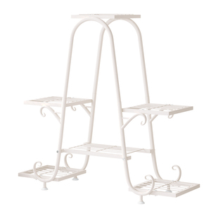 花架子客厅落地式阳台置物架户外庭院多肉铁艺花盆托架层架扩展架