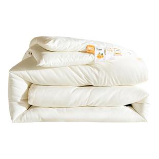 李官奇被子冬季大豆纤维被春秋被芯加厚保暖冬被子母被二合一棉被