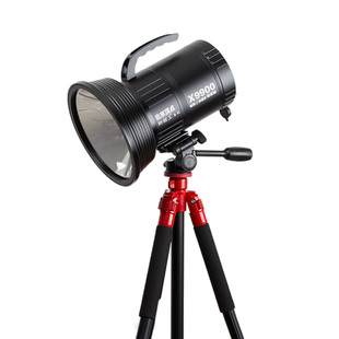 鲫鲤王北京顶点氙气钓鱼灯夜钓灯强光大功率X9900黑坑疝气灯暖光