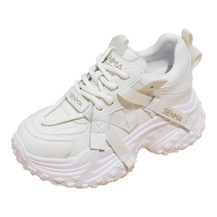 森马老爹鞋女款2025新款爆款冬季加绒鞋子内增高女鞋休闲鞋运动鞋