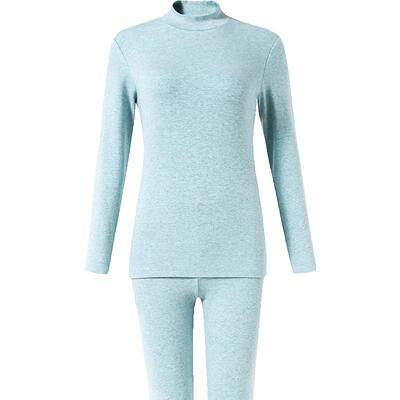 莫代尔半高领女士保暖内衣