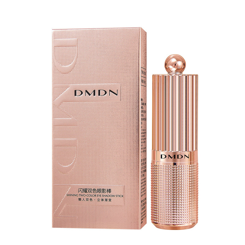 DMDN双色眼影棒珠光玫瑰色